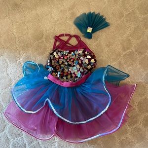 Girls’ dance recital costume